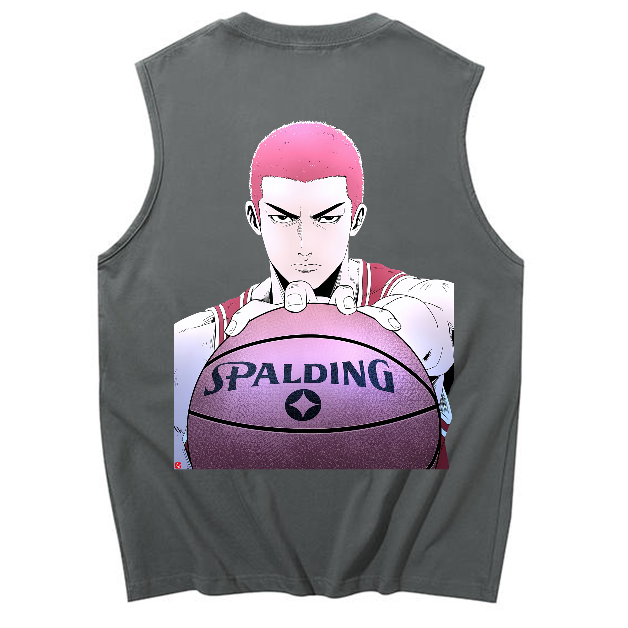 （画像用） SLAM DUNK／スラムダンク コットン100％タンクトップ（背面プリント）